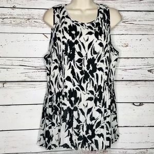 Stitch Fix Daniel Rainn Sleeveless Pleated Top